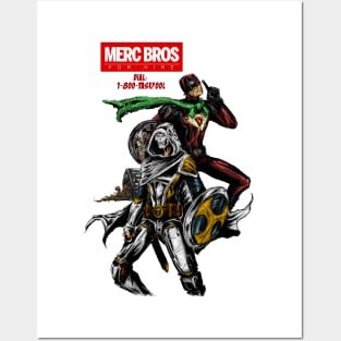 Merc Bros Posters and Art